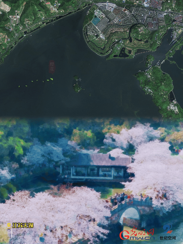 清明游玩賞花圖鑒來(lái)了！衛(wèi)星鏡頭帶你先睹為快