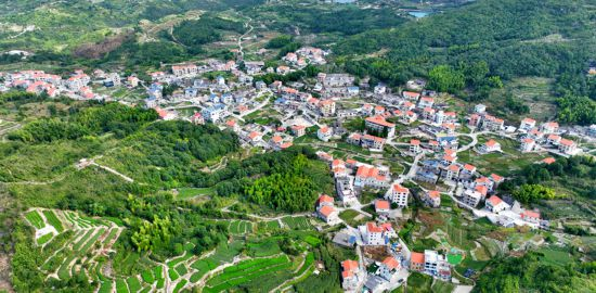 軍營村俯瞰。人民網(wǎng)記者 陳博 攝